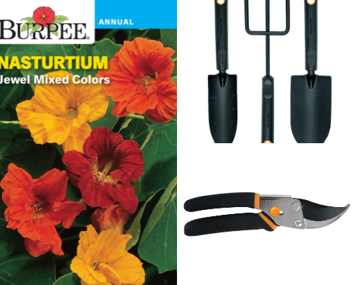 The garden is my happy place cover photo collage