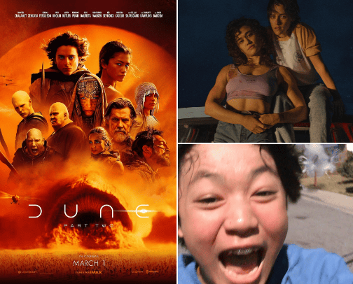 Great films of 2024 cover photo collage