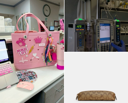 nursing school essentials 🩺💕 cover photo collage