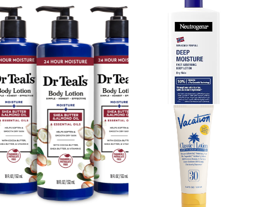  Different Lotions to calm your skin cover photo collage