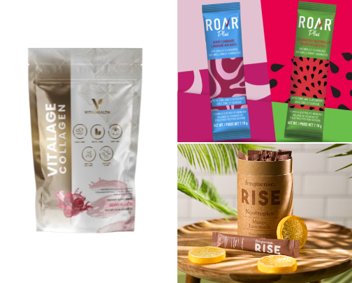 My Daily Supplements for Energy, Focus & Wellness cover photo collage