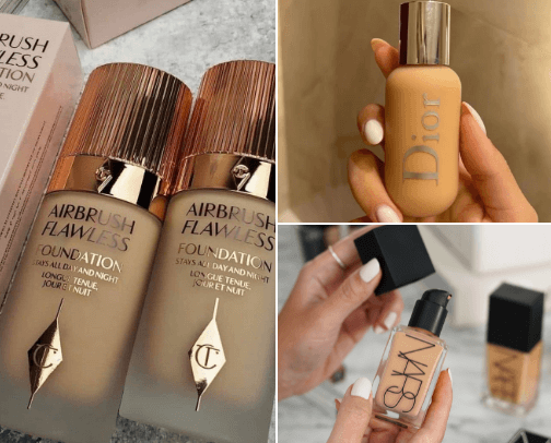Flawless Foundations: The Key to a Perfect Complexion cover photo collage