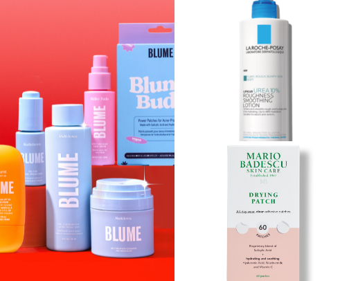 Teen Friendly skincare and Acne care cover photo collage
