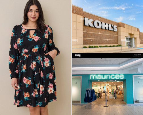 clothing stores cover photo collage