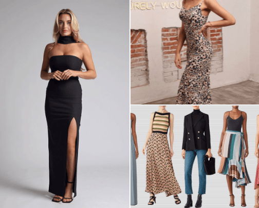 Fashion and accessories cover photo collage