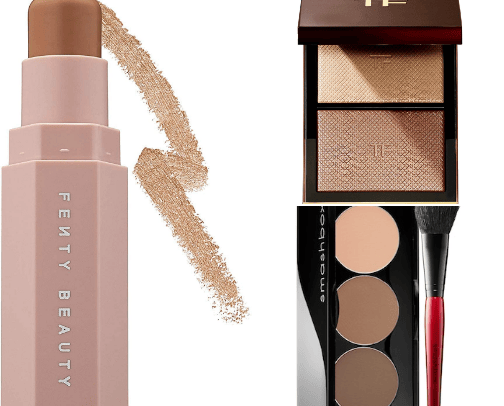The best contours,broners,blush and setting Powers for good makeup cover photo collage