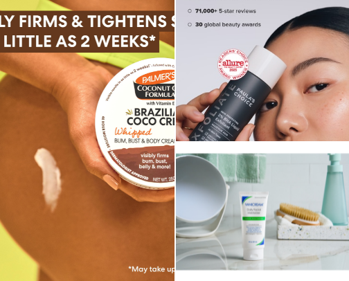 Products that work for my sensitive skin (and maybe yours) 🧖‍♀️🧴 cover photo collage