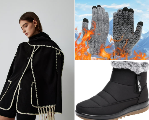 Mandatory Outfit in Winter ❄️🤍 cover photo collage