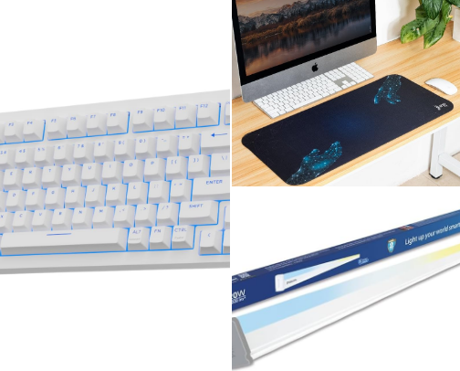 Asthetic Tech Accessories To Level Up Your Desk Setup cover photo collage