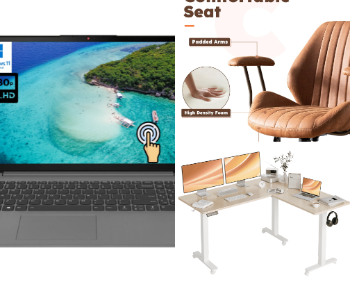 The Smart & Savvy Home Office cover photo collage