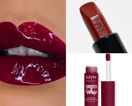 the only red & wine lipsticks you'll ever need cover photo collage