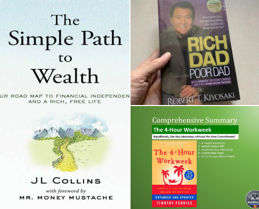 Books That Help Build Passive Income cover photo collage