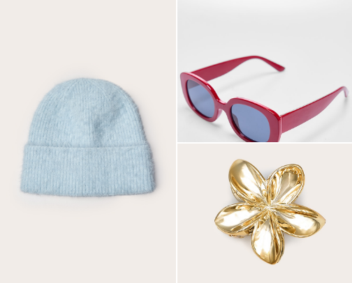 Accessoires femmes cover photo collage