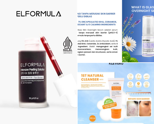 Skin Care cover photo collage