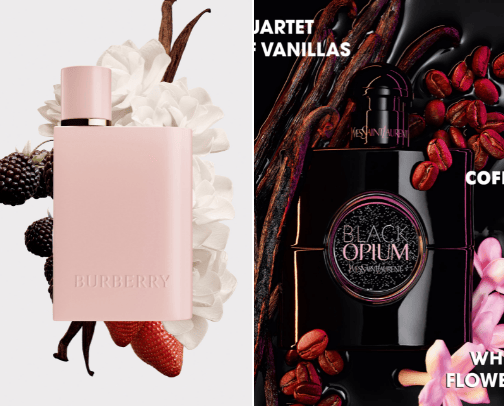 Your perfect signature scent cover photo collage