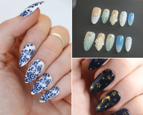 Recent Nail Art cover photo collage