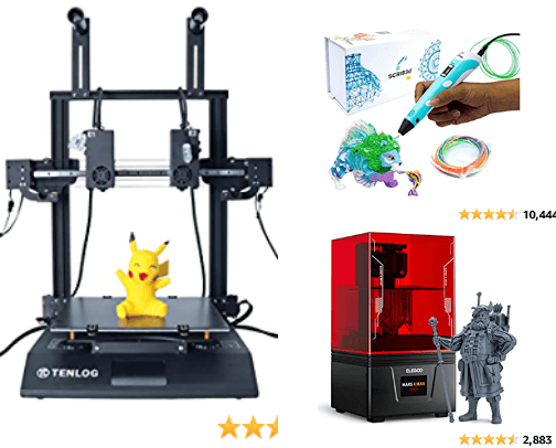 3D Printers And Accessories cover photo collage