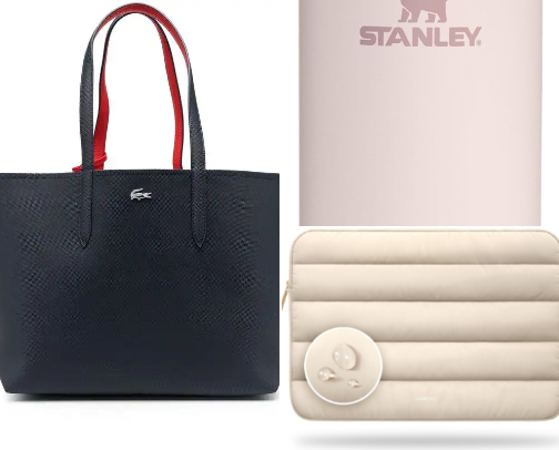 What's in My Corporate Girly Work Bag cover photo collage