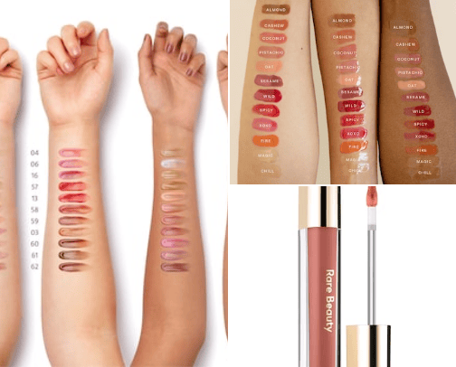 Best lip gloss cover photo collage