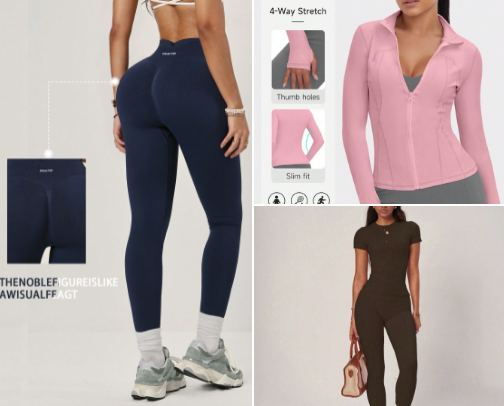 Outfits & favourite finds cover photo collage