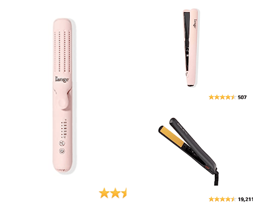 Hair straightener cover photo collage