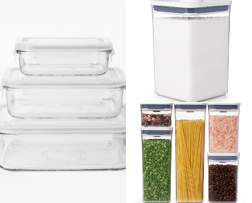 Organizers Kitchen Staples for Meal prep and Pantry cover photo collage