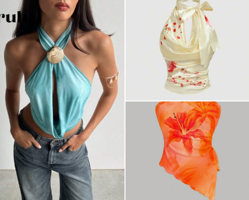 Vacation finds on Shein <3 cover photo collage