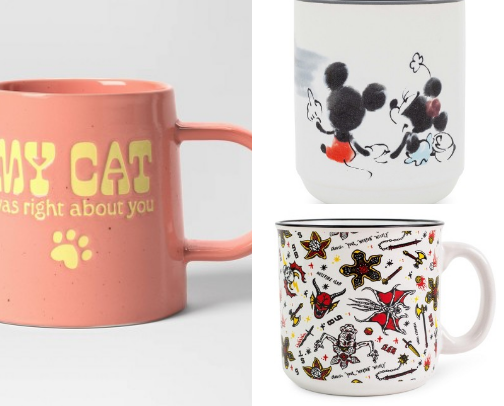 Mugs (Drinking with identity) cover photo collage