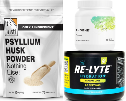 Health products cover photo collage