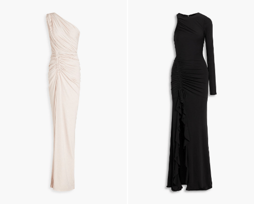 Elegant evening dresses✨ cover photo collage