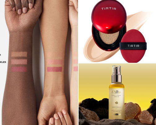 My favorite beauty recs cover photo collage