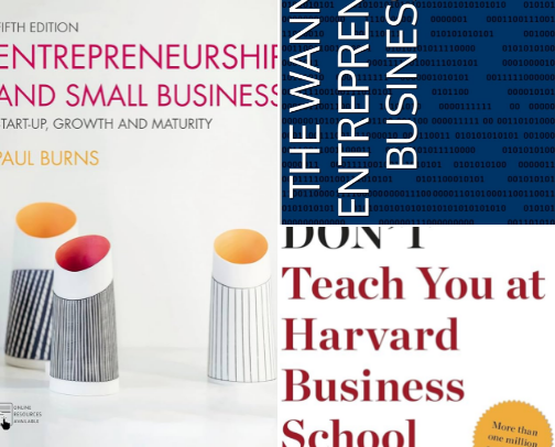What you will find in my business library shelf! cover photo collage