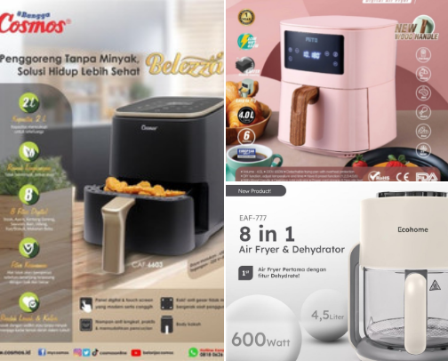 The Best Air Fryer cover photo collage
