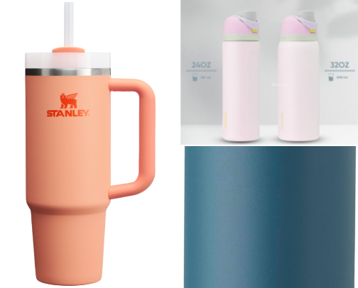 🧸 Cute & Aesthetic Tumblers for Hot & Cold Drinks ✨ cover photo collage