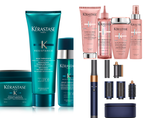 Favorite Hair Products & Tools. cover photo collage