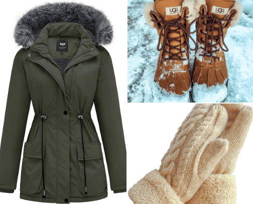 Winter Essentials cover photo collage