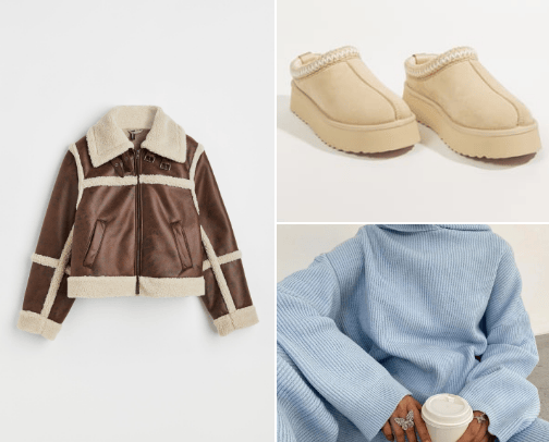 Pinterest Inspired Winter Fashion cover photo collage