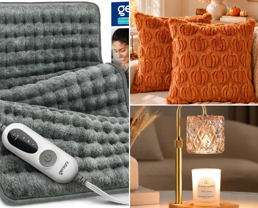 Fall and Cozy Home cover photo collage