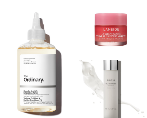 glowing skin cover photo collage