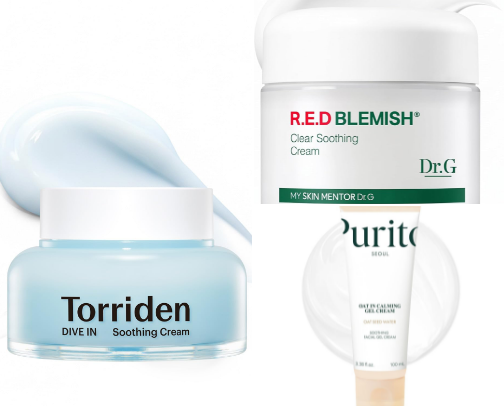 POV: your acne-prone skin finally approves a moisturizer... and now you can't stop recommending it 😭💙 cover photo collage