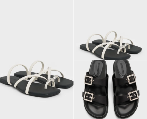 sandals for women cover photo collage