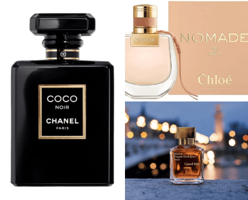 Perfumes cover photo collage