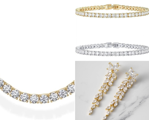 My Favorite Gold Jewelry UNDER 40$!! cover photo collage