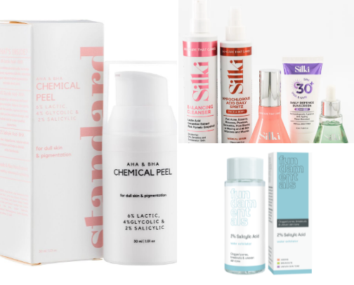 SKINCARE on a budget cover photo collage