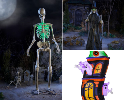 Halloween Decorations, Costumes & Party Essentials cover photo collage