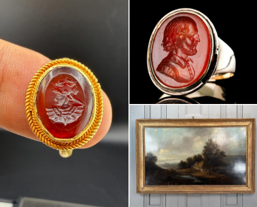 The Antiquarian’s Choice cover photo collage