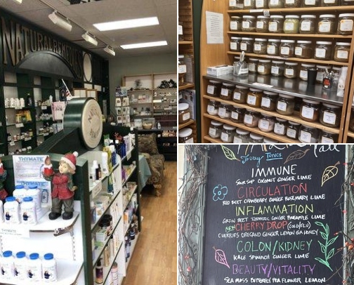 HERB + WELLNESS SHOPS cover photo collage