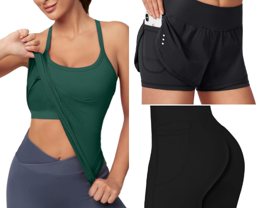 Workout Outfit Essentials cover photo collage