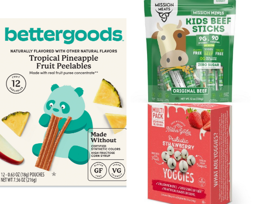 Fav On-the-Go Baby & Toddler Snacks: Better Ingredient Edition cover photo collage