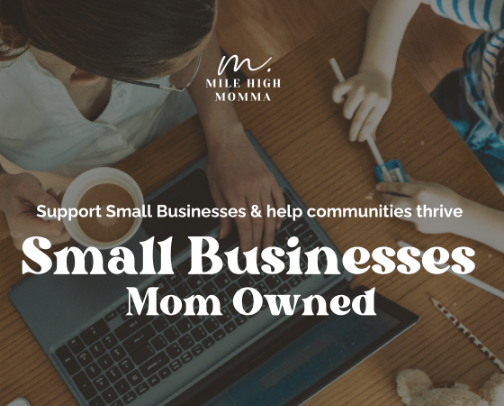 Mom Owned Small Businesses cover photo collage